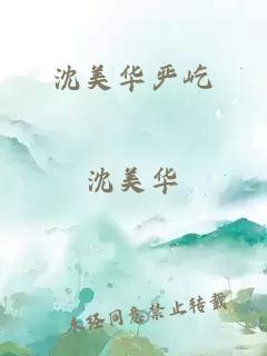 沈美华严屹